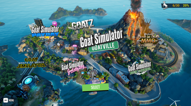 Goat Simulator Remastered Free Download 